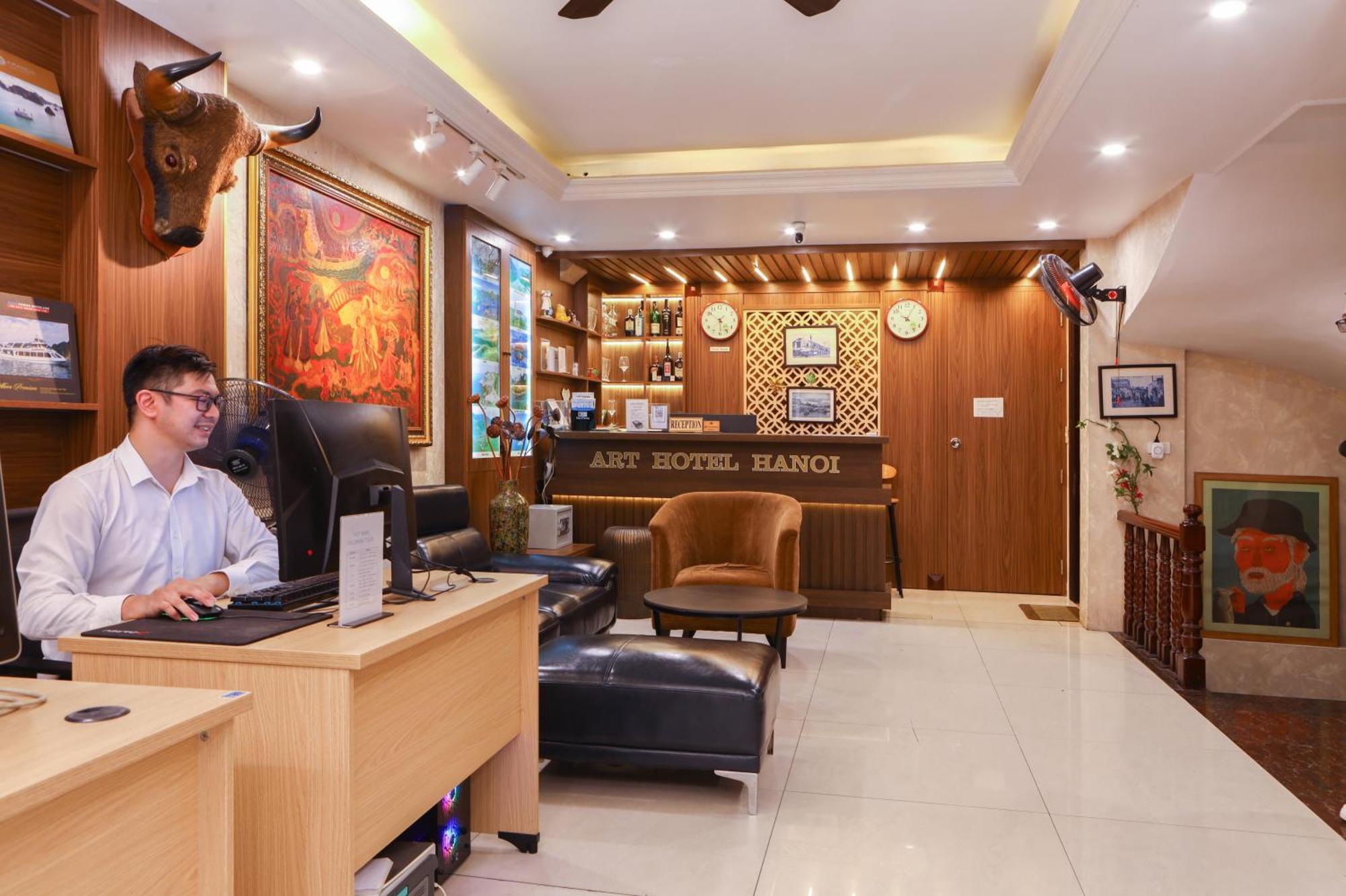 Art Hotel Ha Noi ハノイ市 エクステリア 写真
